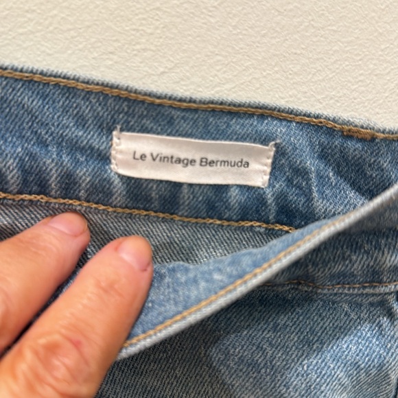 FRAME DENIM Le Vintage Bermuda Shorts 26 - Picture 4 of 11